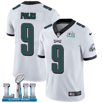 Nick Foles Philadelphia Eagles white Game jersey