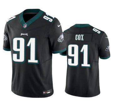 Fletcher Cox Philadelphia Eagles black FUSE jersey