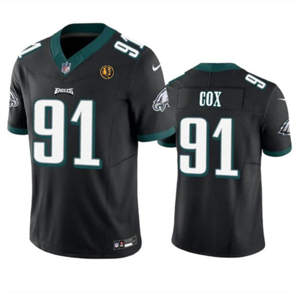 Fletcher Cox Philadelphia Eagles black FUSE jersey