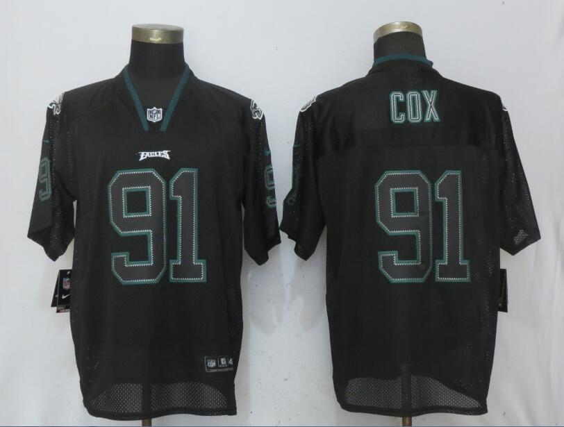 Fletcher Cox Philadelphia Eagles black Elite jersey