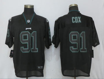 Fletcher Cox Philadelphia Eagles black Elite jersey