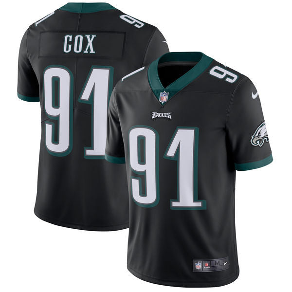 Fletcher Cox Philadelphia Eagles black jersey
