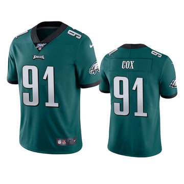 Fletcher Cox Philadelphia Eagles green jersey