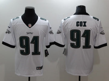 Fletcher Cox Philadelphia Eagles white jersey