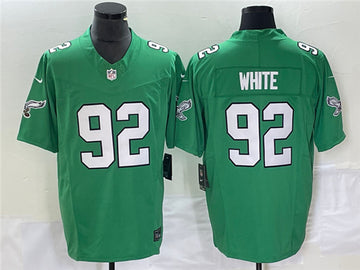 Reggie White Philadelphia Eagles green FUSE jersey