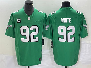 Reggie White Philadelphia Eagles green FUSE jersey