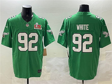 Reggie White Philadelphia Eagles green FUSE jersey