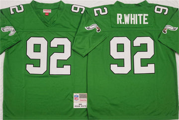 Reggie White Philadelphia Eagles green Throwback jersey