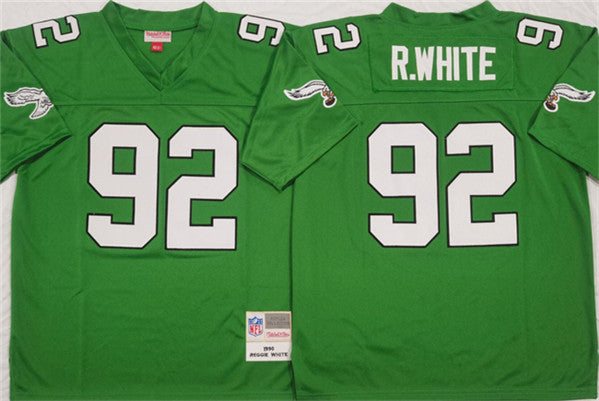 Reggie White Philadelphia Eagles green Throwback jersey