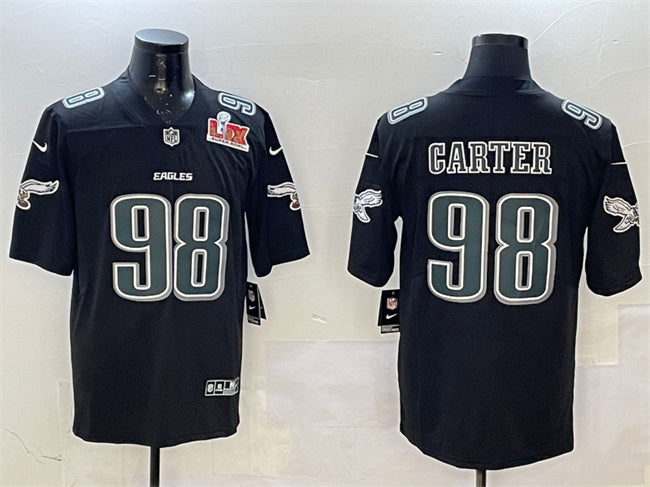 Jalen Carter Philadelphia Eagles black Fashion jersey