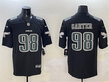 Jalen Carter Philadelphia Eagles black Fashion jersey