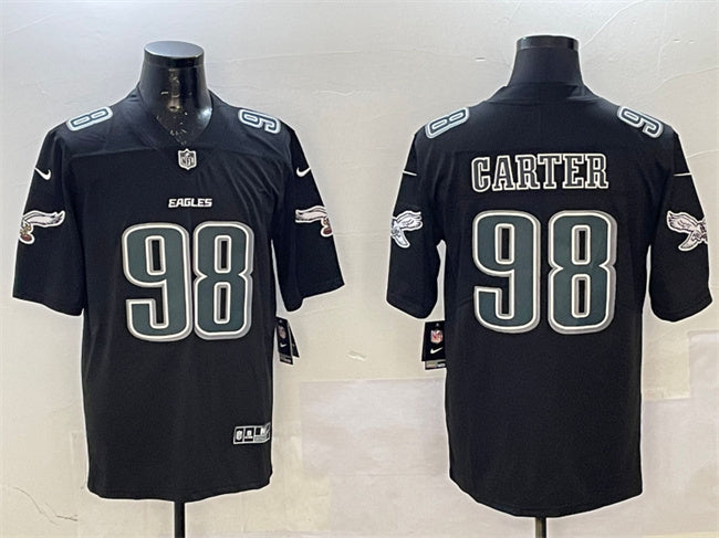 Jalen Carter Philadelphia Eagles black Fashion jersey