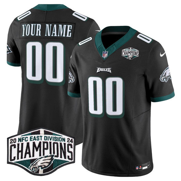 Custom Philadelphia Eagles black FUSE jersey