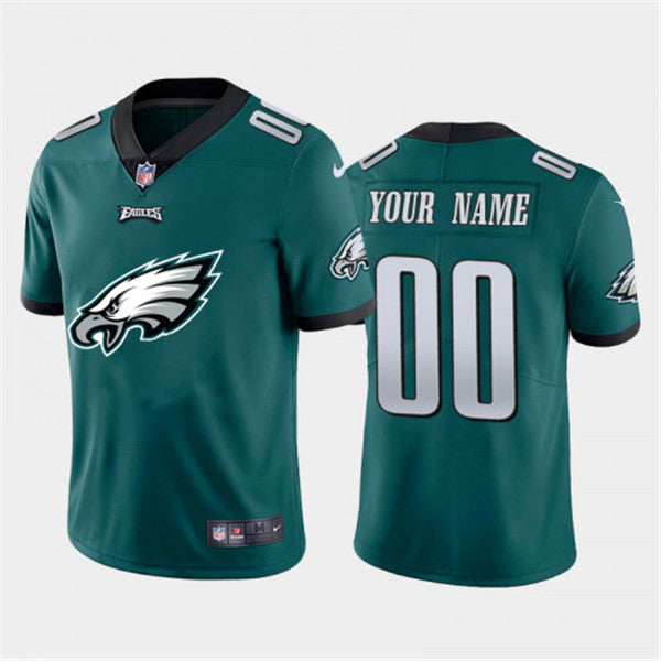 Custom Philadelphia Eagles green jersey