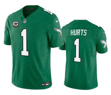 Custom Philadelphia Eagles green FUSE jersey