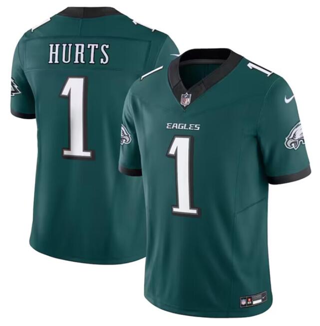 Custom Philadelphia Eagles green FUSE jersey
