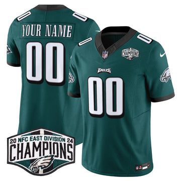 Custom Philadelphia Eagles green FUSE jersey