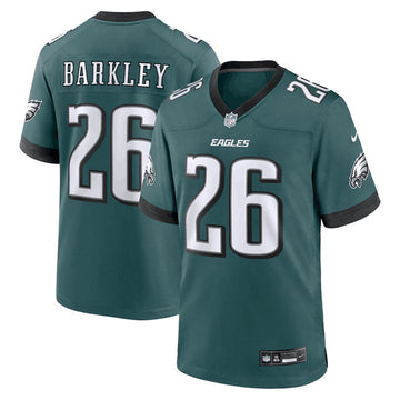Custom Philadelphia Eagles green Game jersey