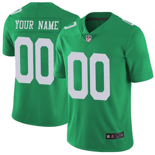 Custom Philadelphia Eagles green Throwback jersey