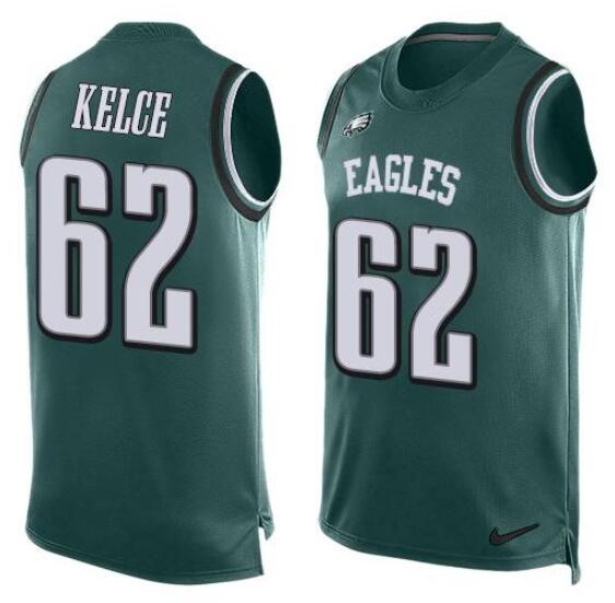 Custom Philadelphia Eagles green jersey