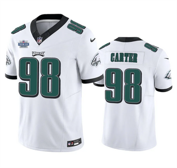 Custom Philadelphia Eagles white FUSE jersey