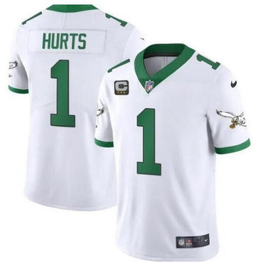 Custom Philadelphia Eagles white jersey
