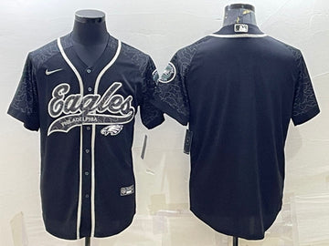 Custom Philadelphia Eagles black jersey