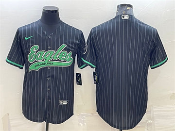 Custom Philadelphia Eagles black jersey