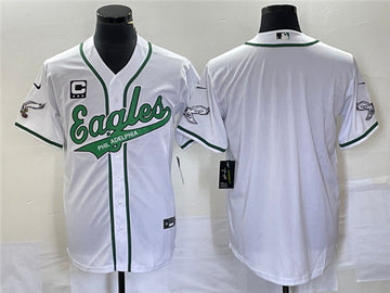 Custom Philadelphia Eagles white jersey