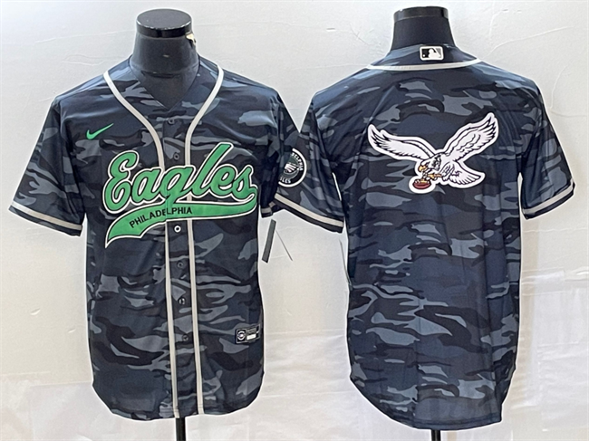 Philadelphia Eagles gray Camo jersey