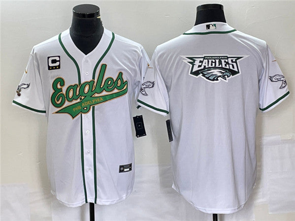 Philadelphia Eagles white jersey