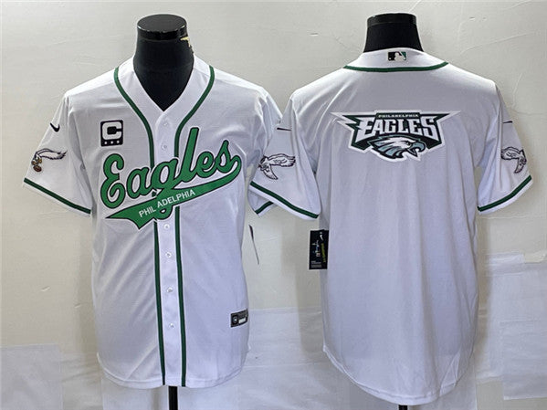 Philadelphia Eagles white jersey