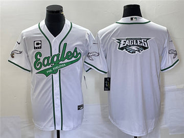 Philadelphia Eagles white jersey