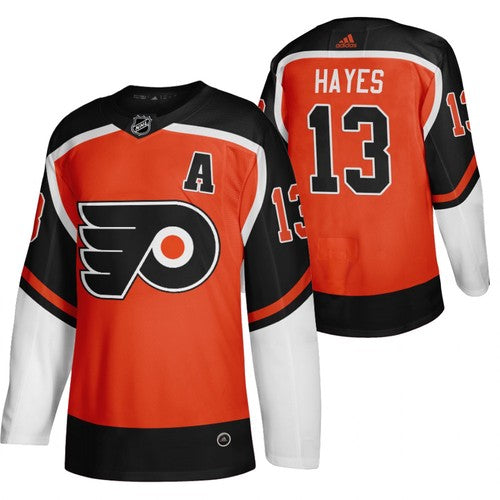 Kevin Hayes Philadelphia Flyers orange Reverse Retro jersey