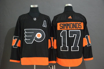 Wayne Simmonds Philadelphia Flyers black jersey