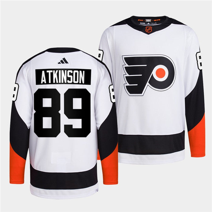 Cam Atkinson Philadelphia Flyers white Reverse Retro jersey