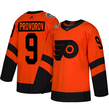 Ivan Provorov Philadelphia Flyers orange Stadium Series jersey