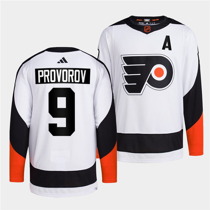 Ivan Provorov Philadelphia Flyers white Reverse Retro jersey