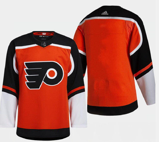 Custom Philadelphia Flyers orange Reverse Retro jersey