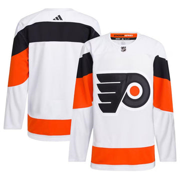 Custom Philadelphia Flyers white Stadium Series jersey