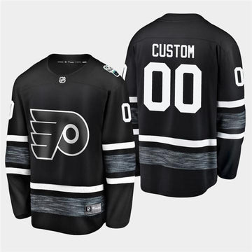 Custom Philadelphia Flyers black jersey