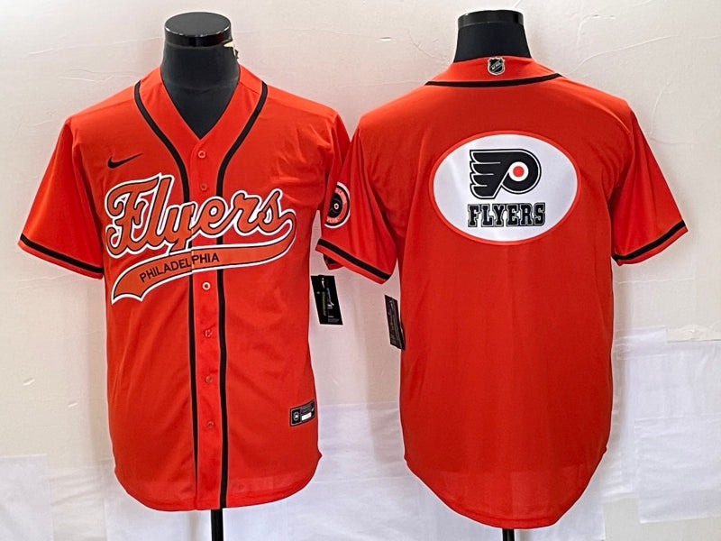 Philadelphia Flyers orange jersey