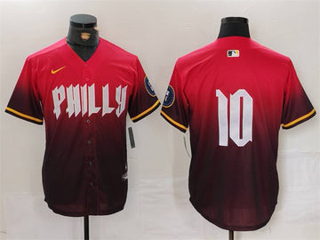 JT Realmuto Philadelphia Phillies red City Connect jersey