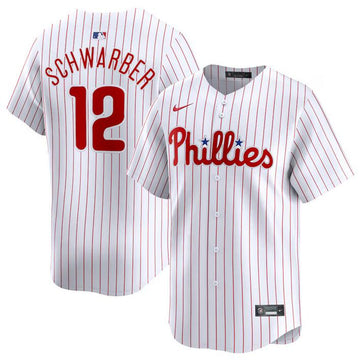 Kyle Schwarber Philadelphia Phillies white Home jersey