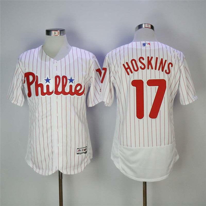 Rhys Hoskins Philadelphia Phillies white jersey