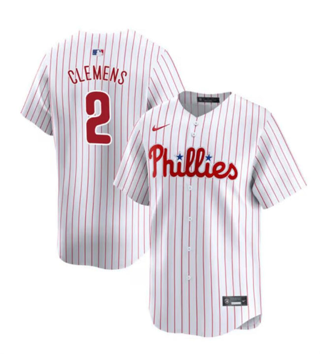 Kody Clemens Philadelphia Phillies white Home jersey