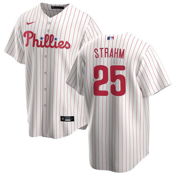 Matt Strahm Philadelphia Phillies white jersey