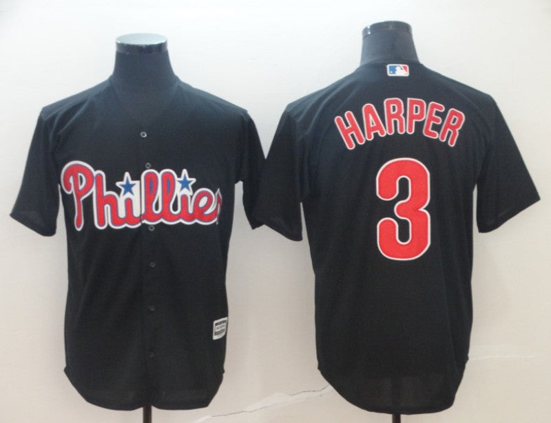 Bryce Harper Philadelphia Phillies black jersey