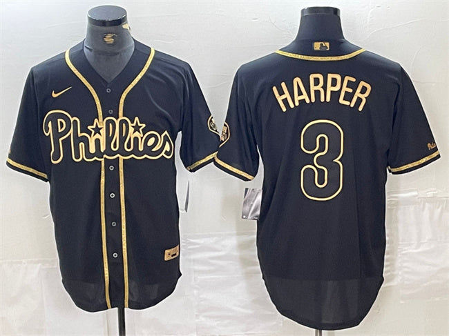 Bryce Harper Philadelphia Phillies black jersey