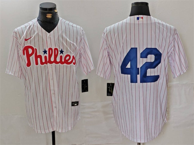 Jackie Robinson Philadelphia Phillies white jersey